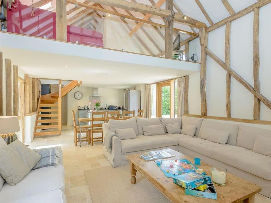 Stride'S Barn Villa Whiteparish Buitenkant foto