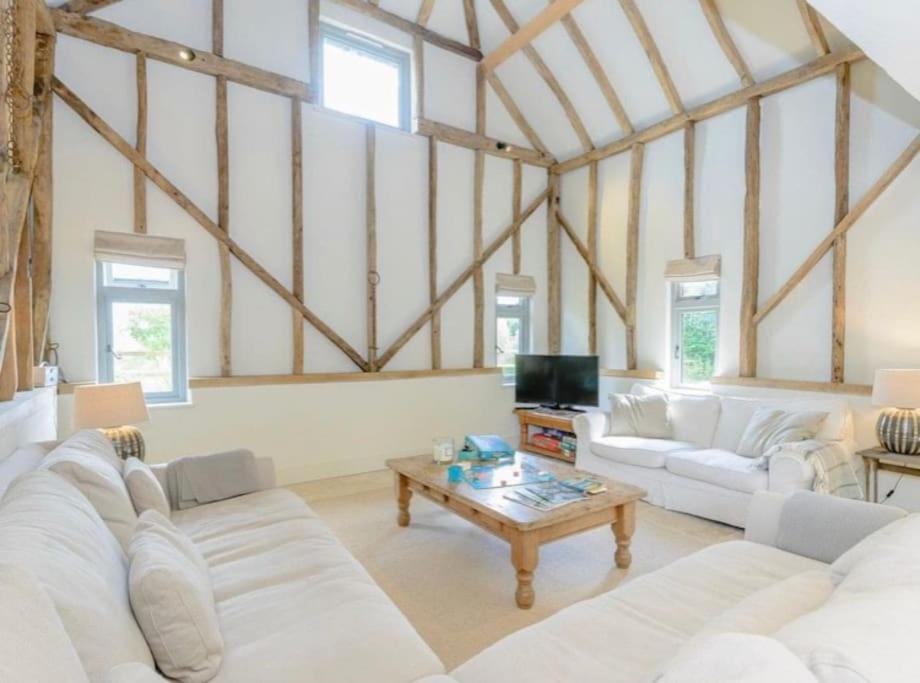 Stride'S Barn Villa Whiteparish Buitenkant foto